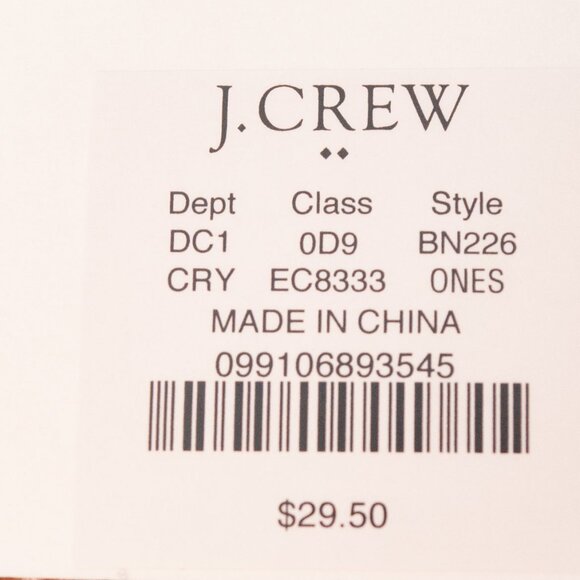 NWT J. Crew Winter Wreath Stud in White Crystal Goldtone Post Earrings - Picture 9 of 9